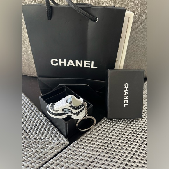 CHANEL Accessories - New without tag Chanel key chain with box and gift bag
